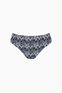 Nérée Black Ikat Bikini Brief