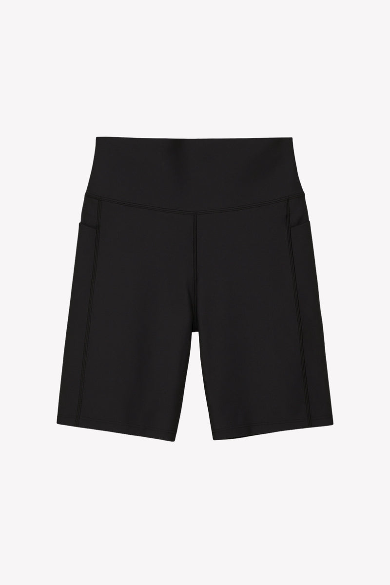 Black Deva Biker Shorts