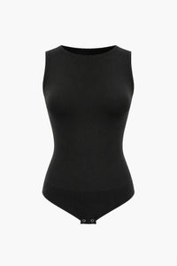 Body Sans Manche Sculptant Noir