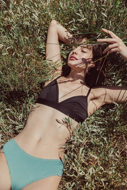 Gaïa Vintage Blauwe Slip