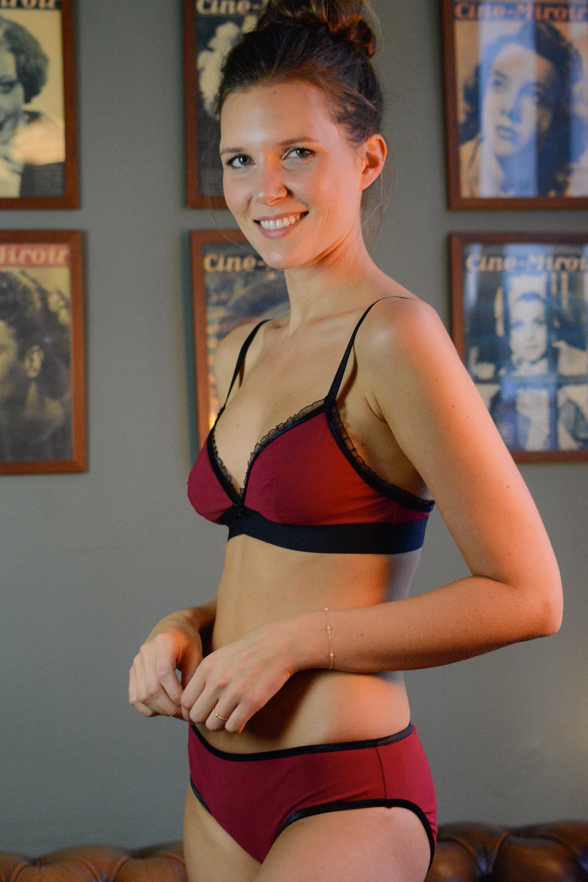 Culotte Chichi Bordeaux
