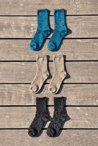 Pack Trio - 3 Paires de Chaussettes Pailletées Glow