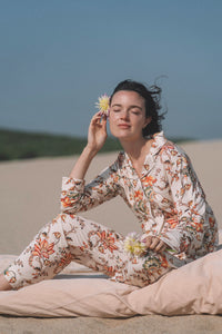 Ensemble Pyjama Daphne Ivory Bloom