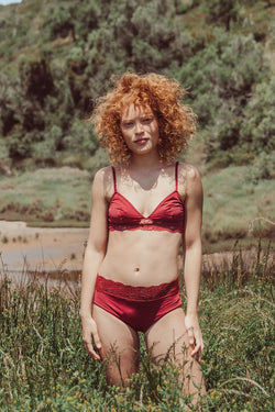 Shorty Absolu Anthéia Bordeaux
