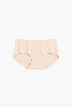 Shorty Sans Couture Plume Beige