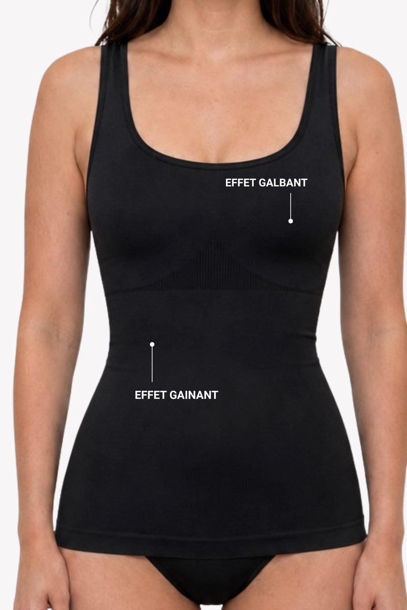 Top Débardeur Galbant Noir